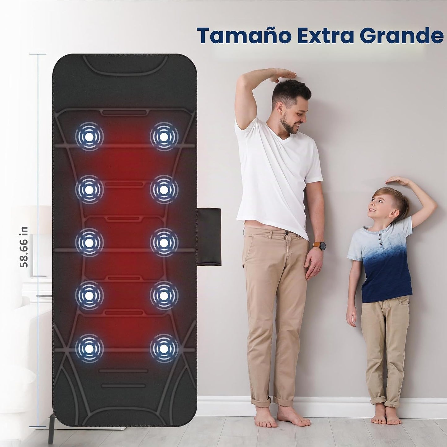 Comfier - Tapete de Masaje de Cuerpo Completo, Almohadilla de Masaj...