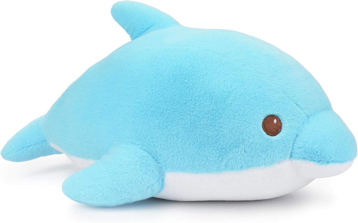WEIGEDU Juguete de peluche con forma de delfín, 19 pulgadas | Suave...