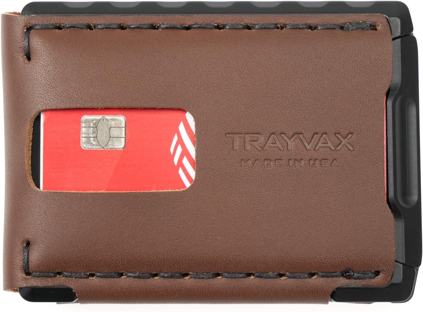 Trayvax Venture Billfold Wallet, bolsillo frontal para dinero y tar...