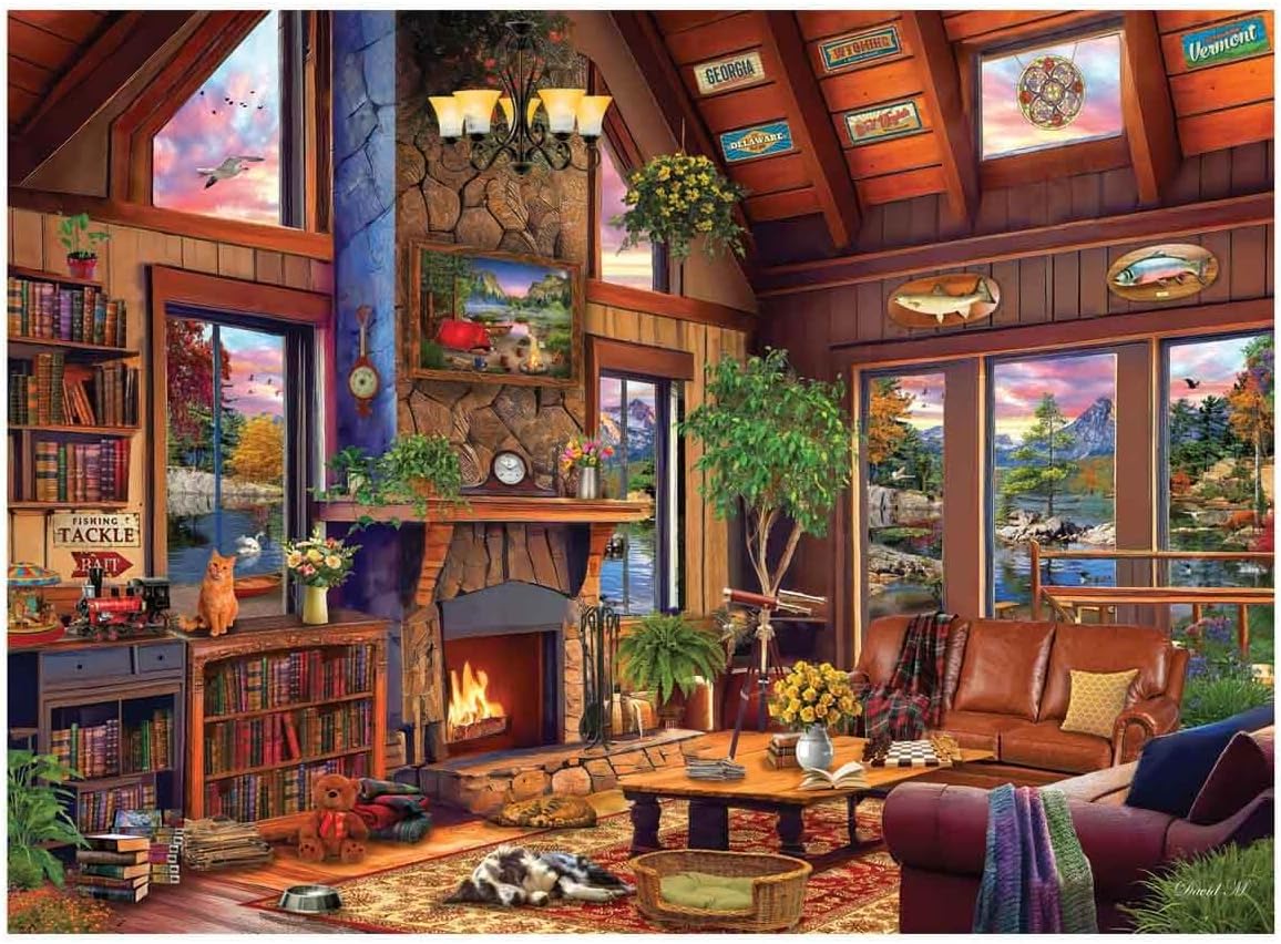 Anatolian Puzzle -Wilderness Cabin, Rompecabezas de 4000 piezas, #5209