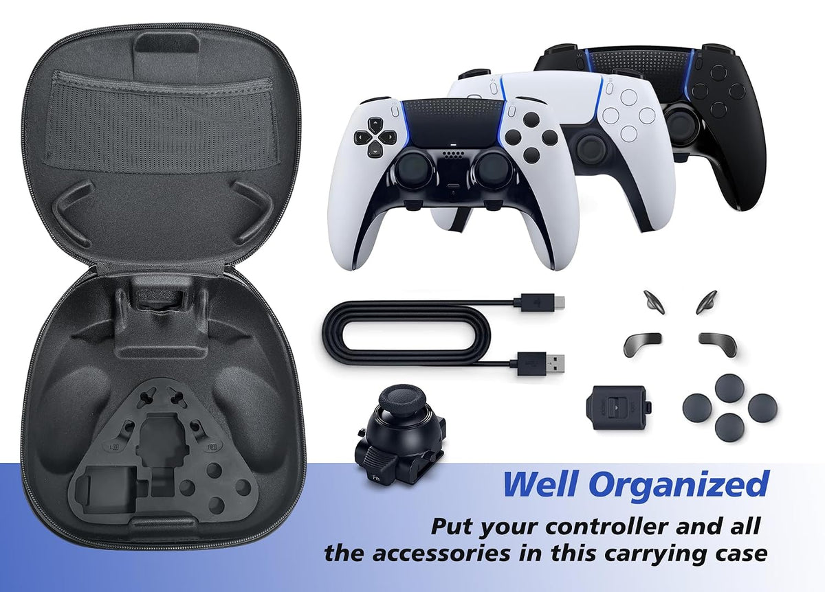 Estuche de transporte + kit de accesorios para el controlador DualS...