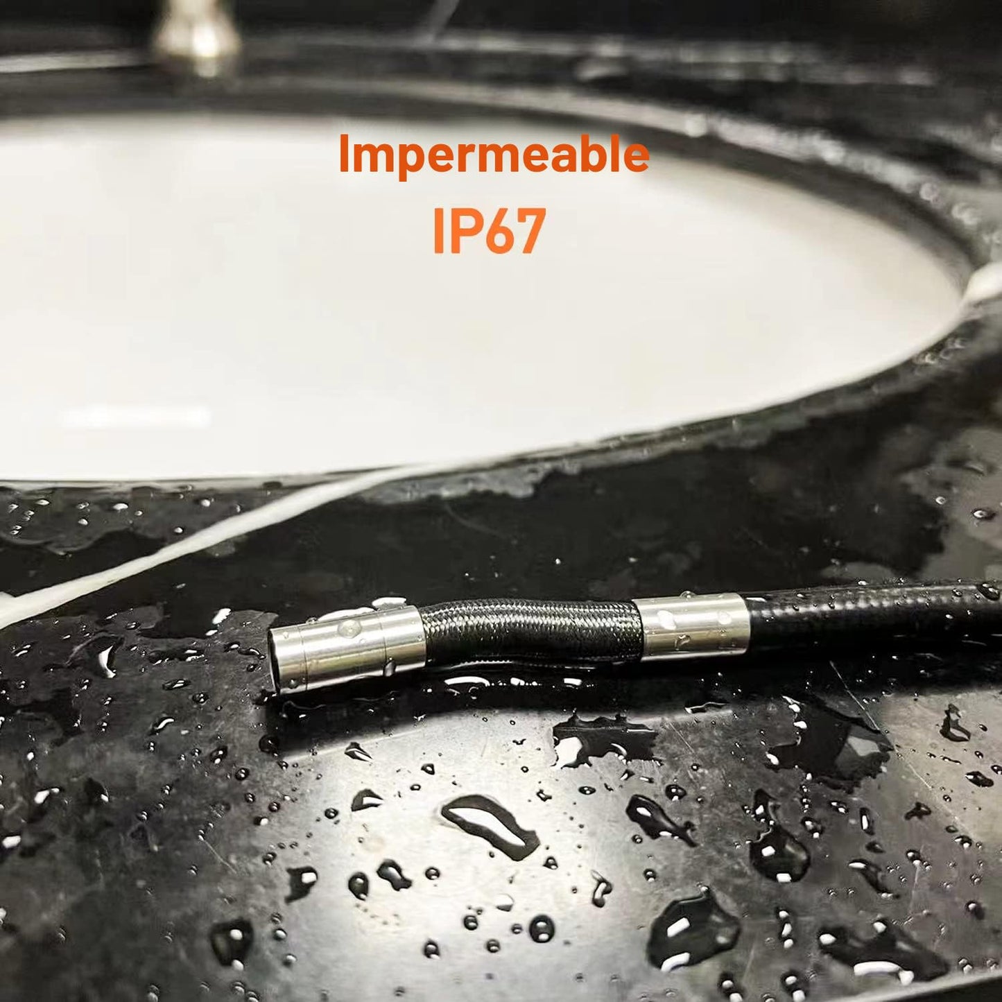 DXZtoz Boroscopio Articulado de Dos Vías, Endoscopio Industrial con...