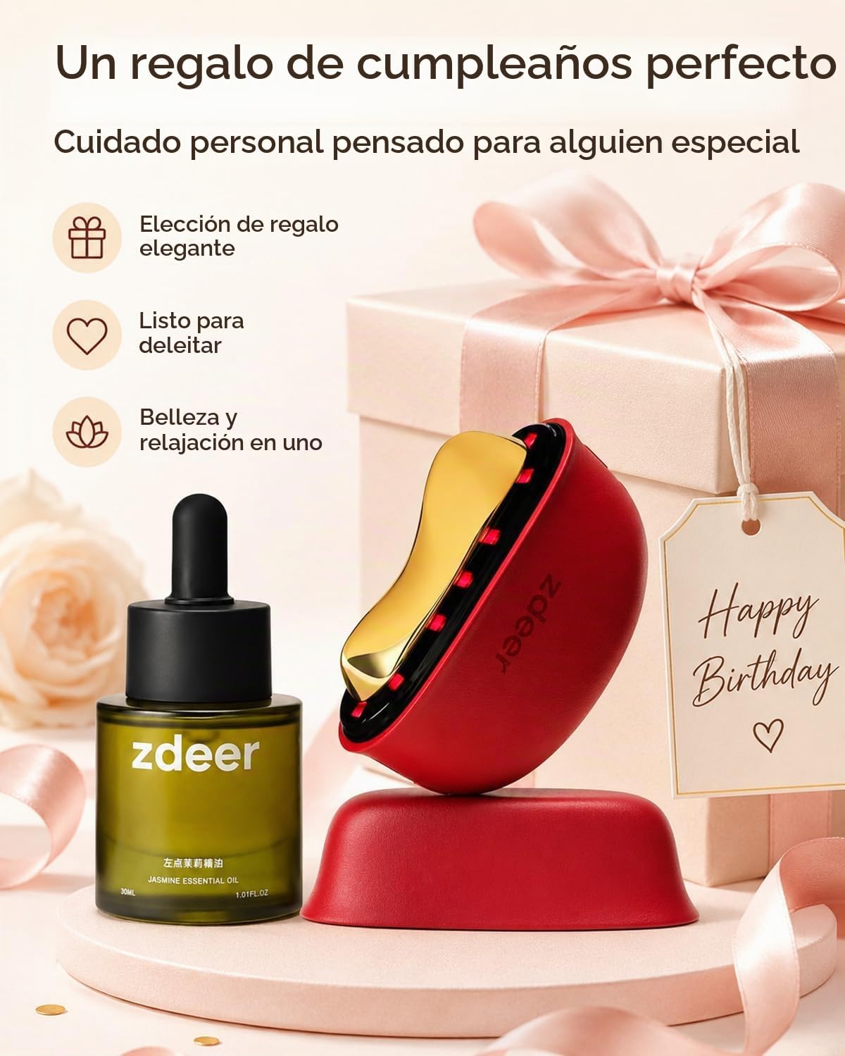 ZDEER PRO - Kit eléctrico de Gua Sha con calefacción, herramienta |...