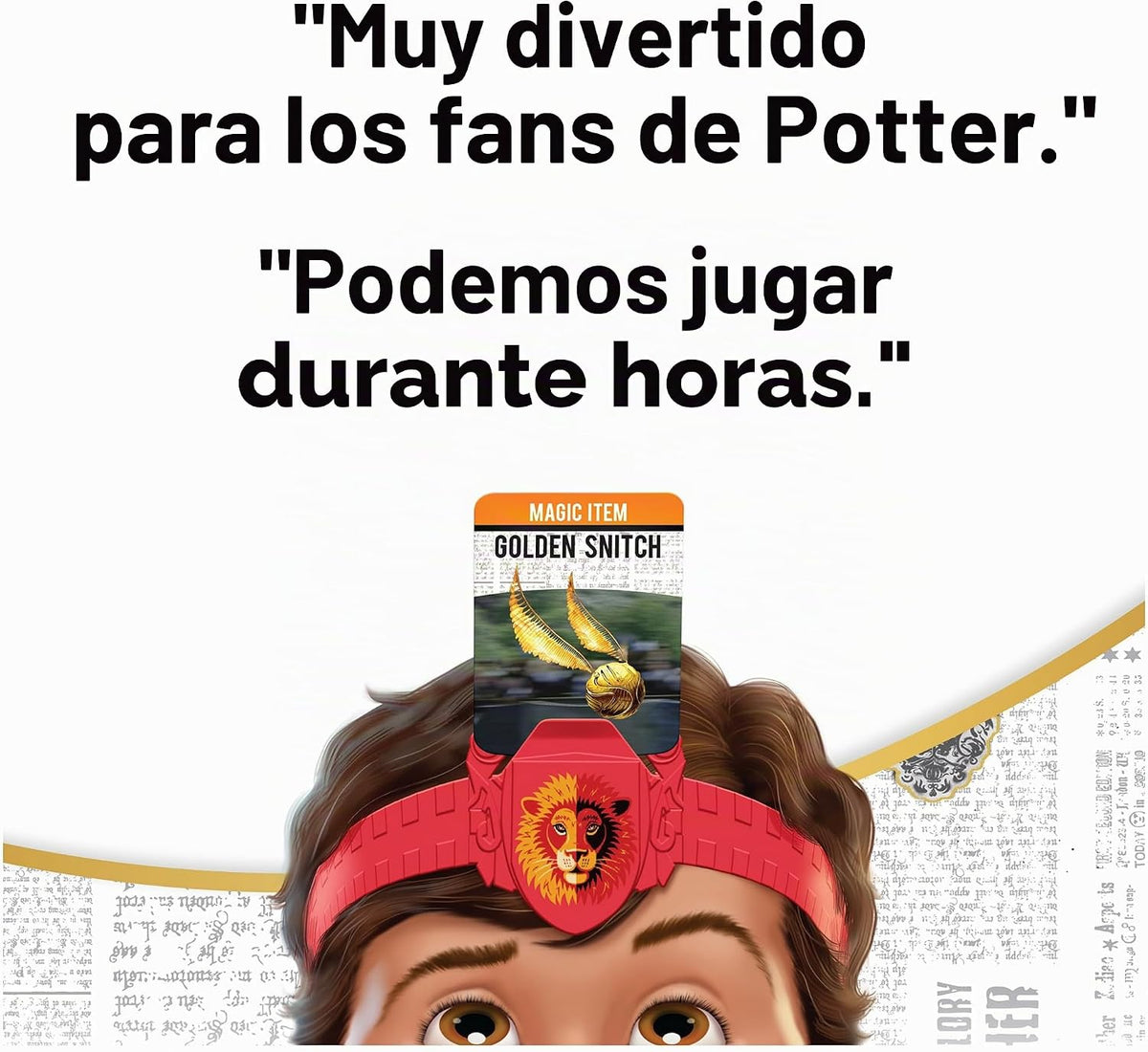 Hedbanz, Mundo Mágico de Harry Potter Edición 2022 con Nuevas Carta...