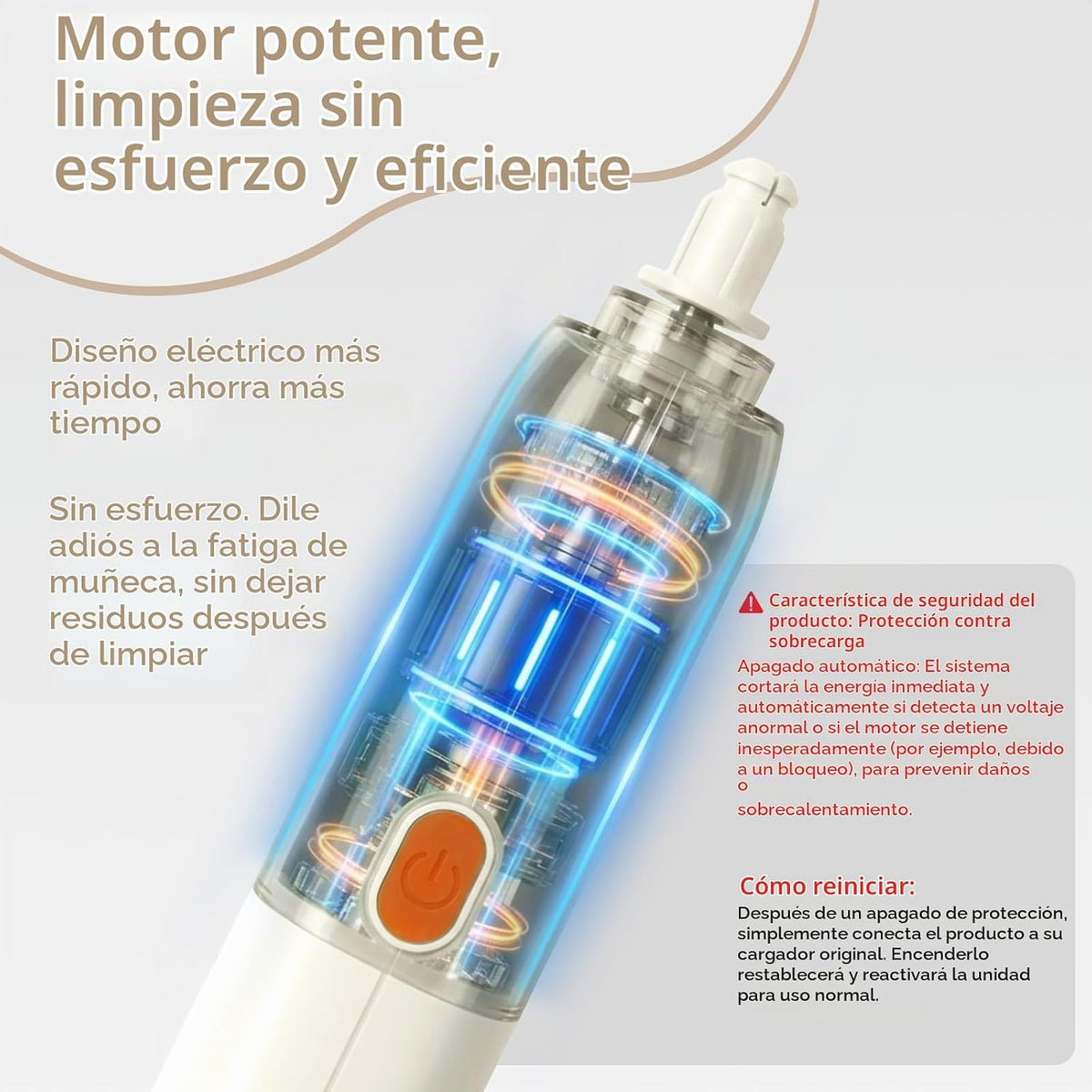 Limpiador eléctrico del cepillo de la botella, cepillo recargable d...