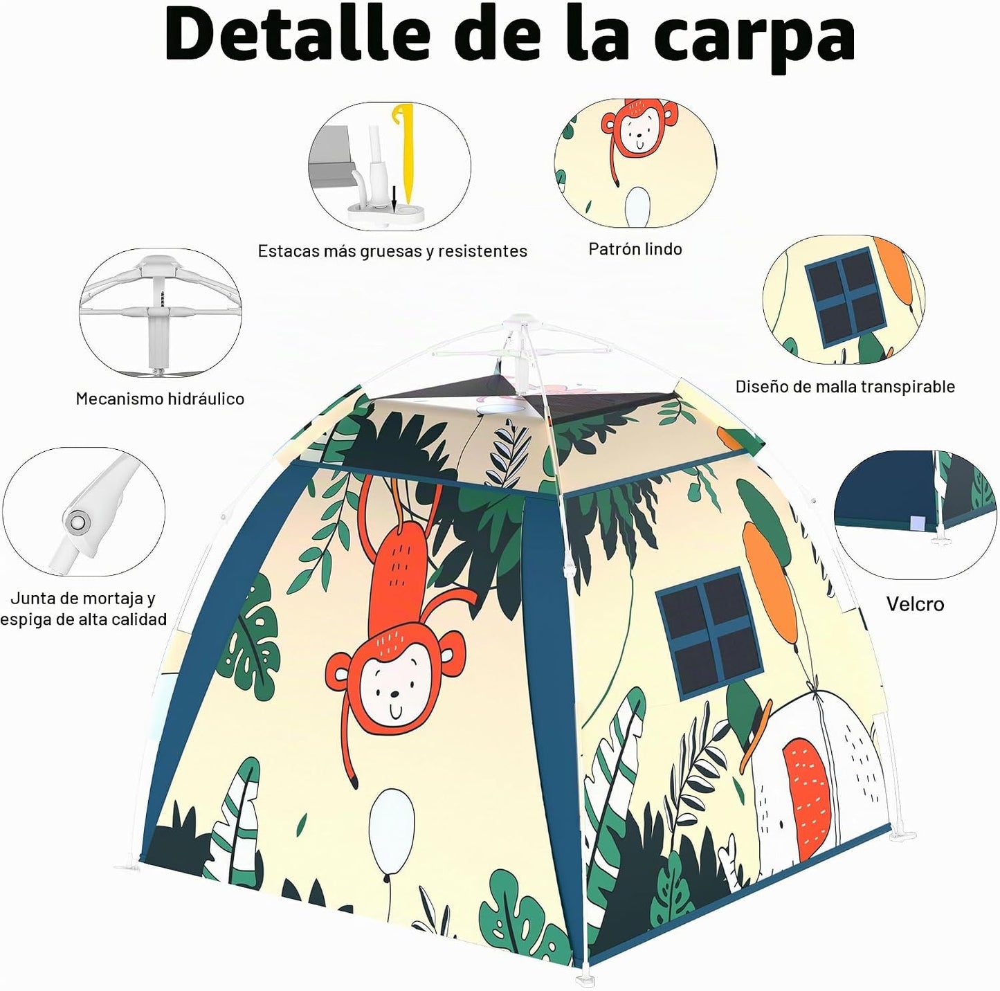 Casa de juegos multiusos al aire libre para niños pequeños, tienda...