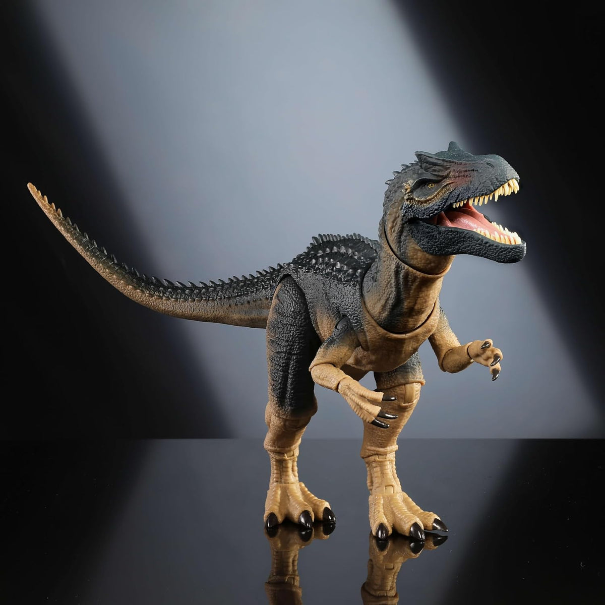 Mattel Jurassic World Hammond Collection Allosaurus Figura de dinos...