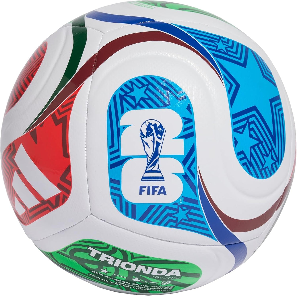 Balón de fútbol adidas Trionda 2026 FIFA World Cup unisex blanco