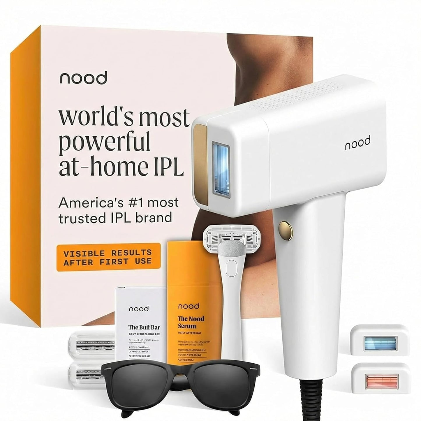 Kit Nood™ Flasher Pro | Dispositivo de depilación láser IPL con cui...