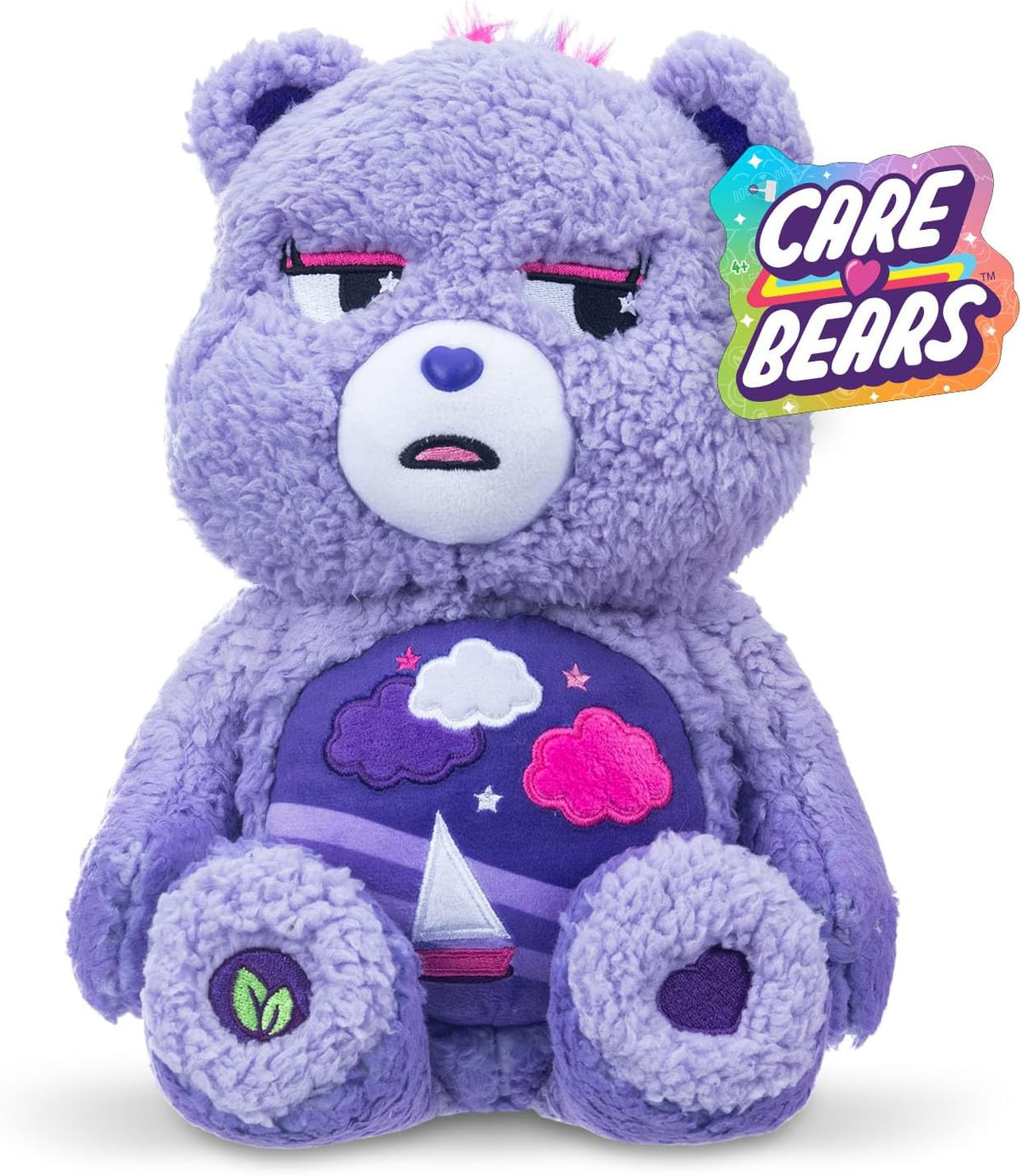 Care Bears Peluche de tamaño mediano de 14 pulgadas, oso tormentoso...