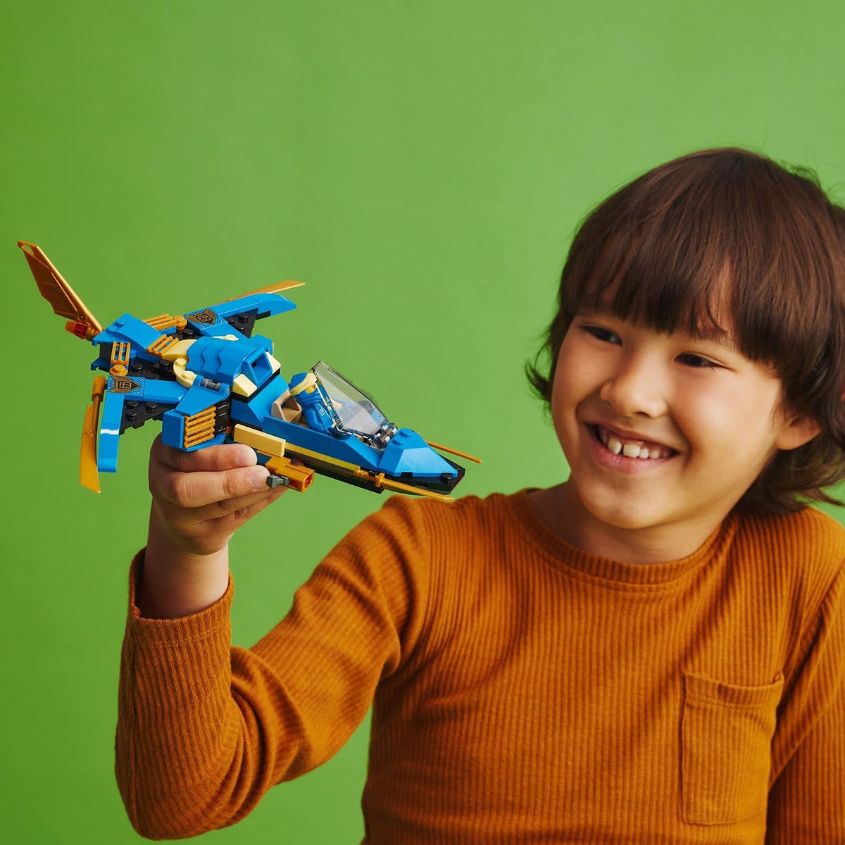 LEGO NINJAGO Jay\u2019s Lightning Jet EVO 71784, Avión de Juguete A...