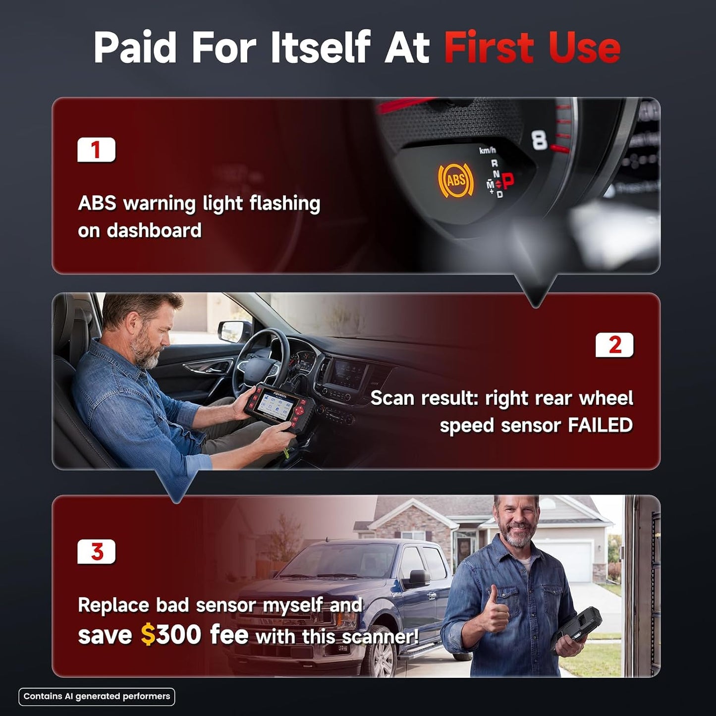 FOXWELL Transmisión del ABS SRS del escáner de la élite OBD2 del es...