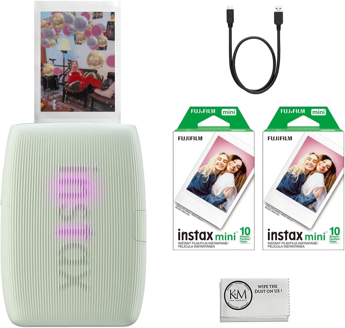 Fujifilm INSTAX Mini Link 3 - Impresora inteligente para smartphone...