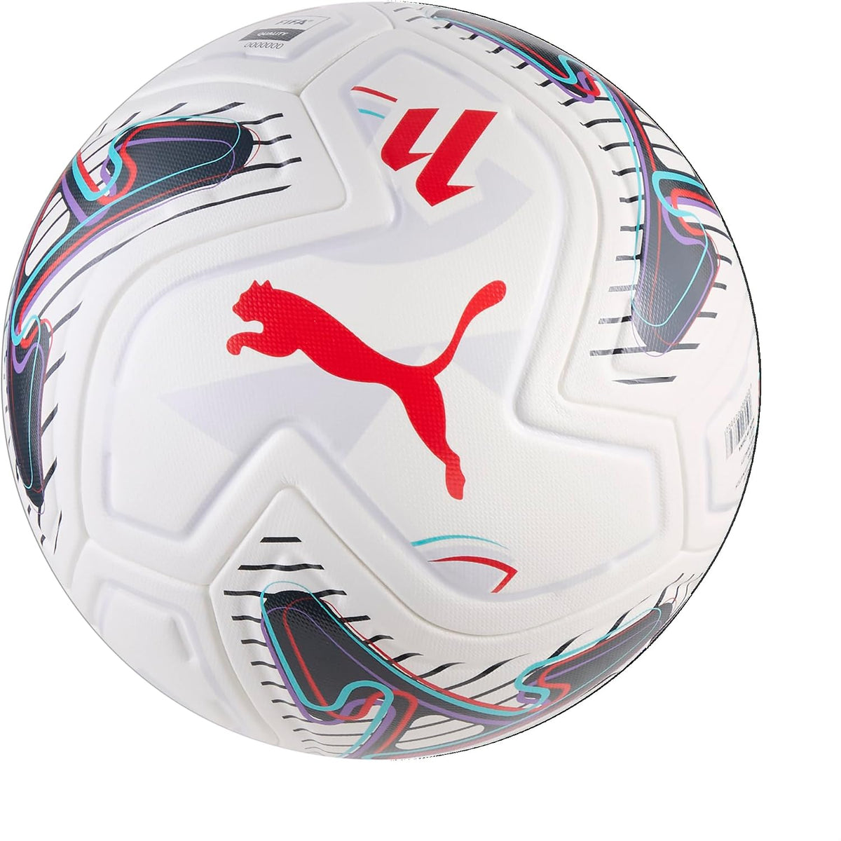 PUMA Balón de fútbol unisex Stellar Match LALiga, blanco-multicolor...