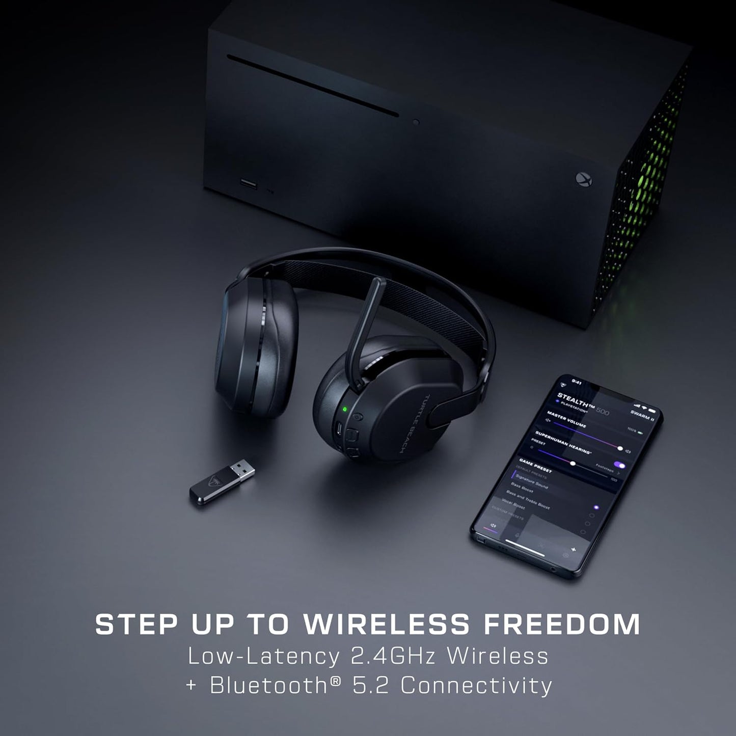 Turtle Beach Stealth 500 Auriculares inalámbricos para juegos con l...