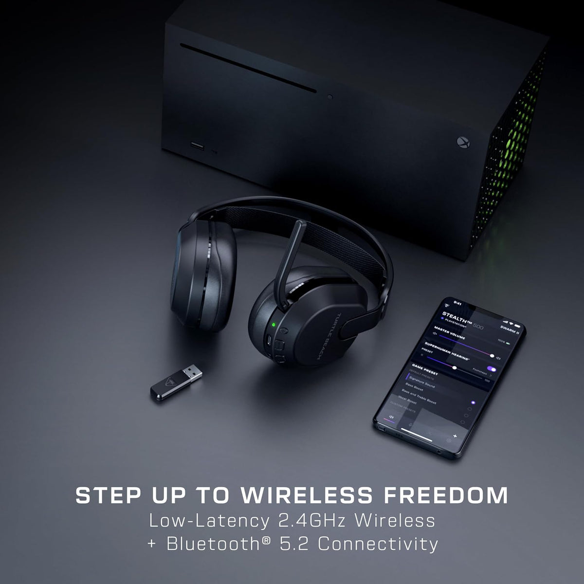 Turtle Beach Stealth 500 Auriculares inalámbricos para juegos con l...