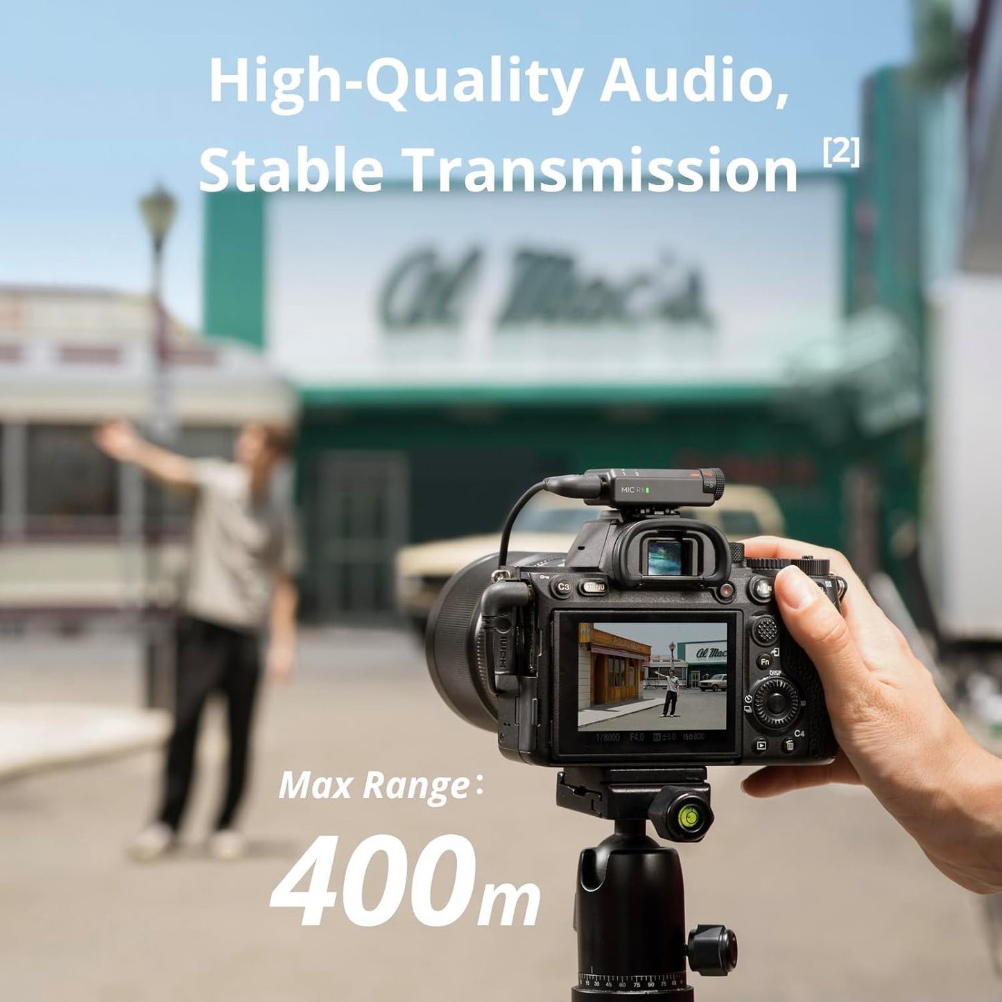 DJI Mini micrófono inalámbrico con micrófono (2 TX + 1 RX + estuche...