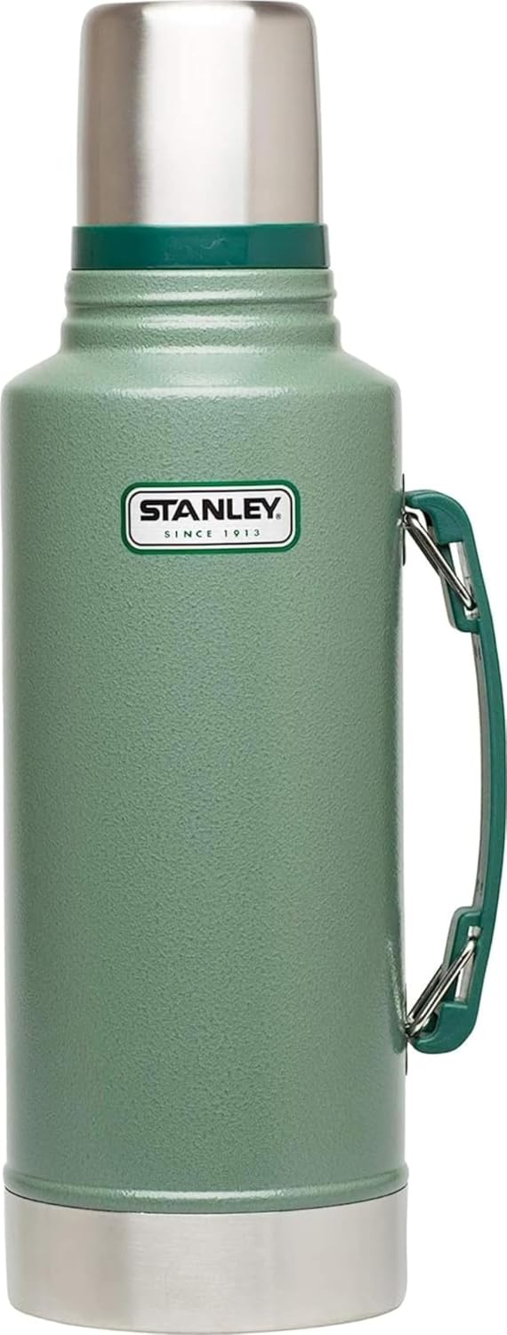 Stanley Heritage - Botella clásica al vacío con asa de 2.0 cuartos,...