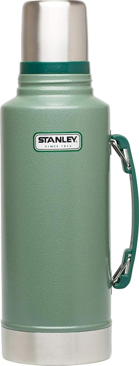 Stanley Heritage - Botella clásica al vacío con asa de 2.0 cuartos,...