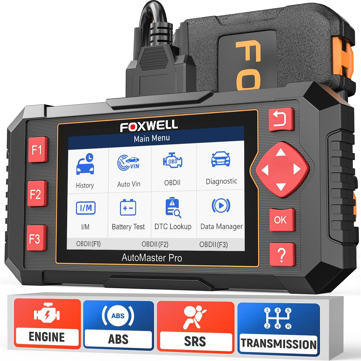 FOXWELL Transmisión del ABS SRS del escáner de la élite OBD2 del es...