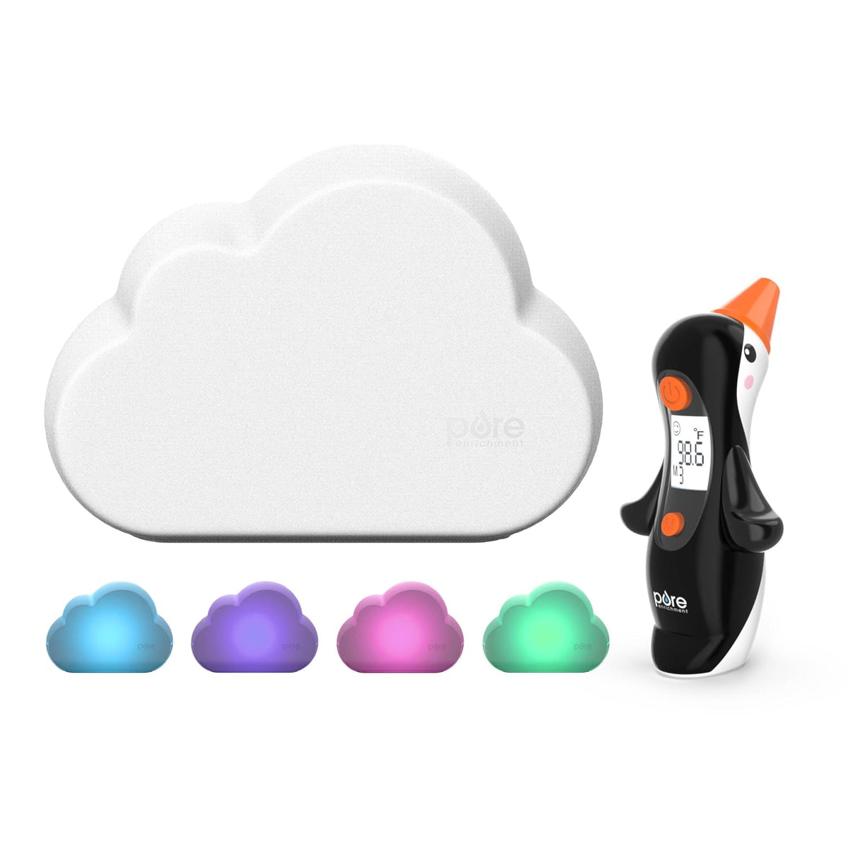 Pure Enrichment PureBaby Cloud Humidificador ultrasónico de niebla...
