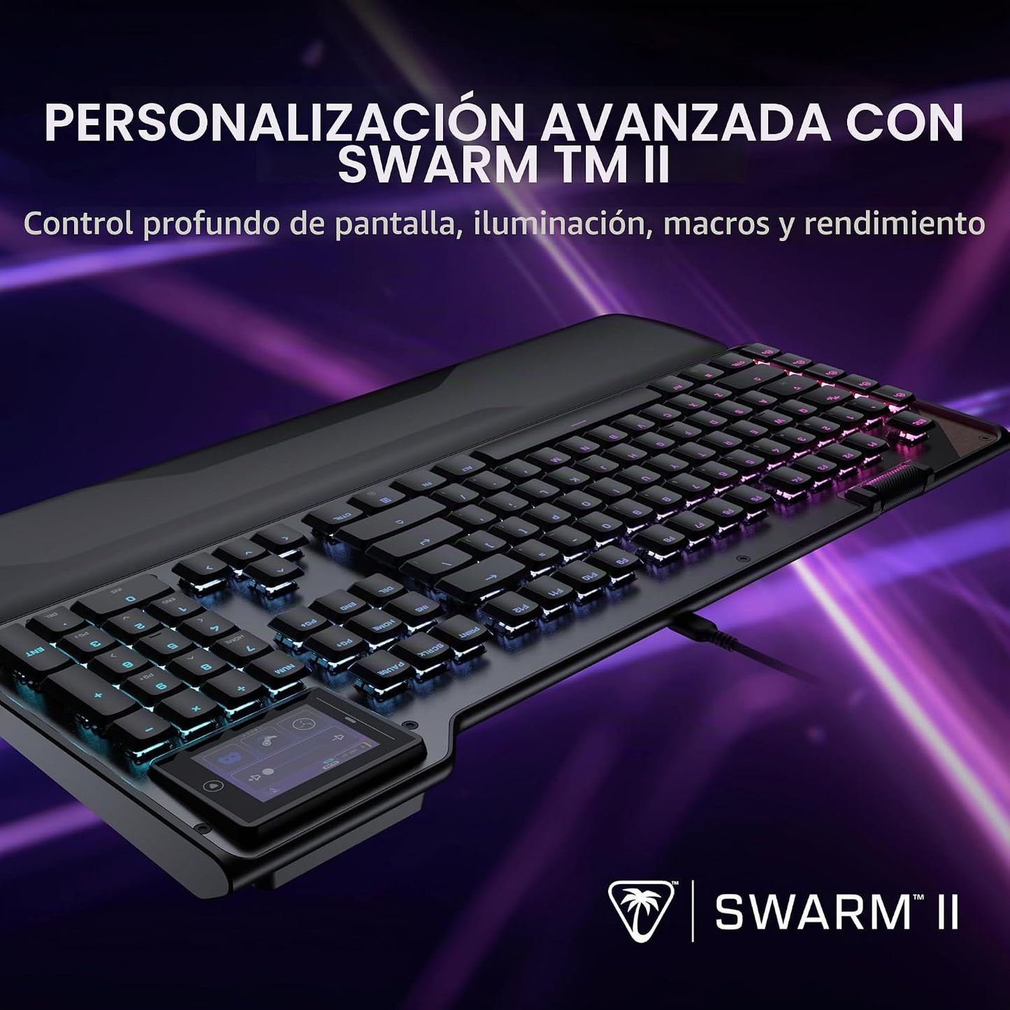 Turtle Beach Command Series KB5 Teclado mecánico para juegos de tam...
