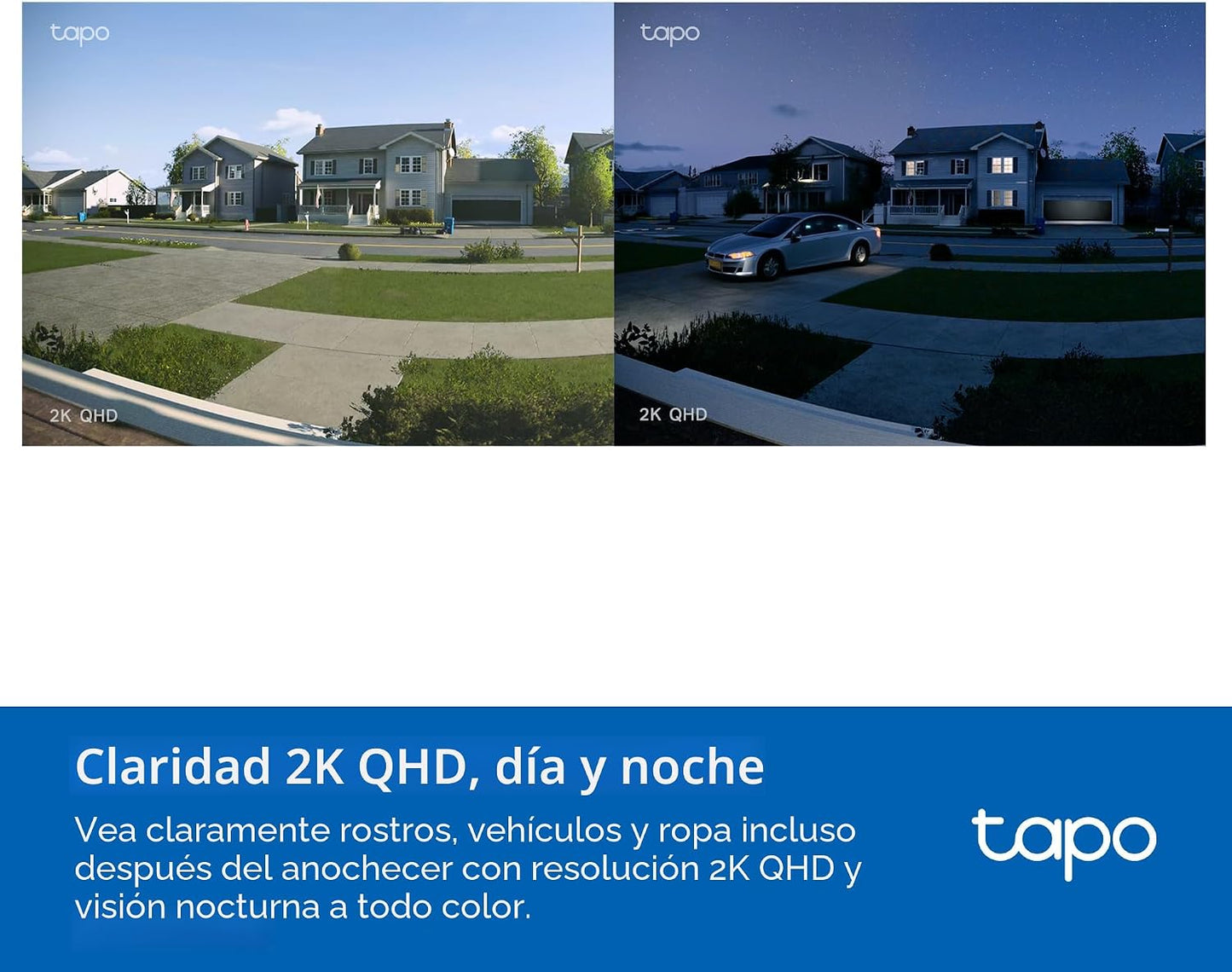 Tapo Timbre de video inteligente con cable o batería 2K+ con timbre...