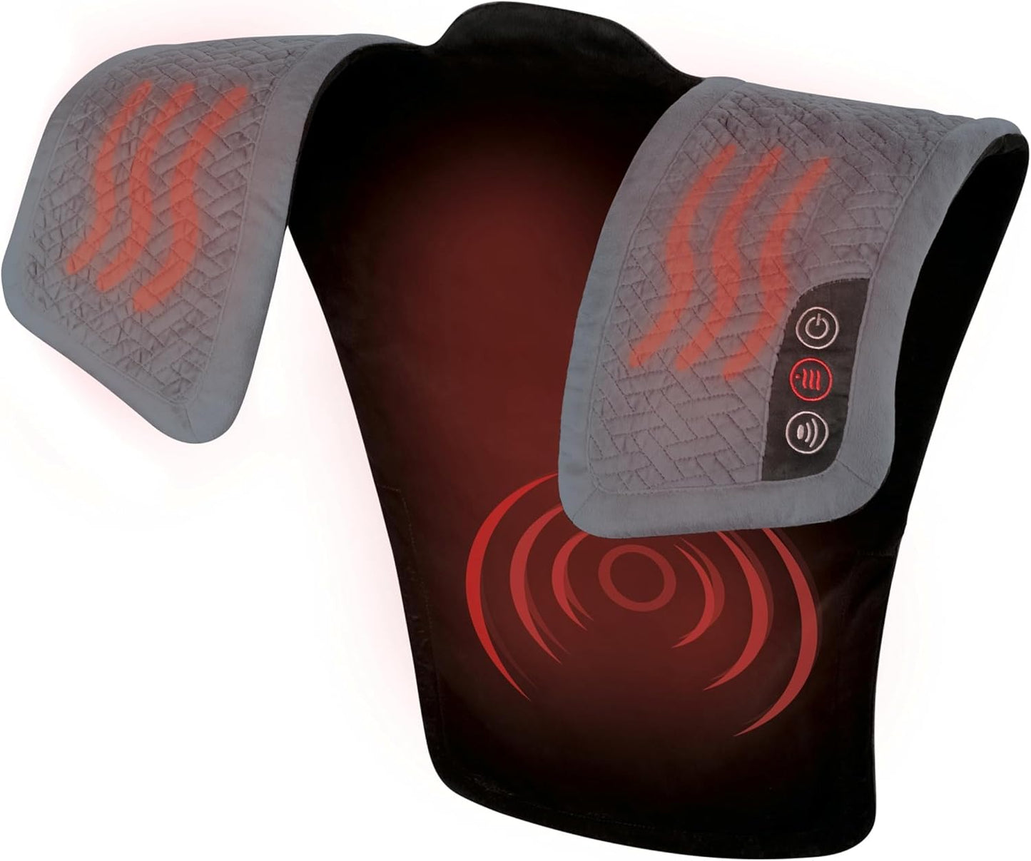 Homedics Envoltura Masajeadora de Hombro con Calor y Vibración, Com...