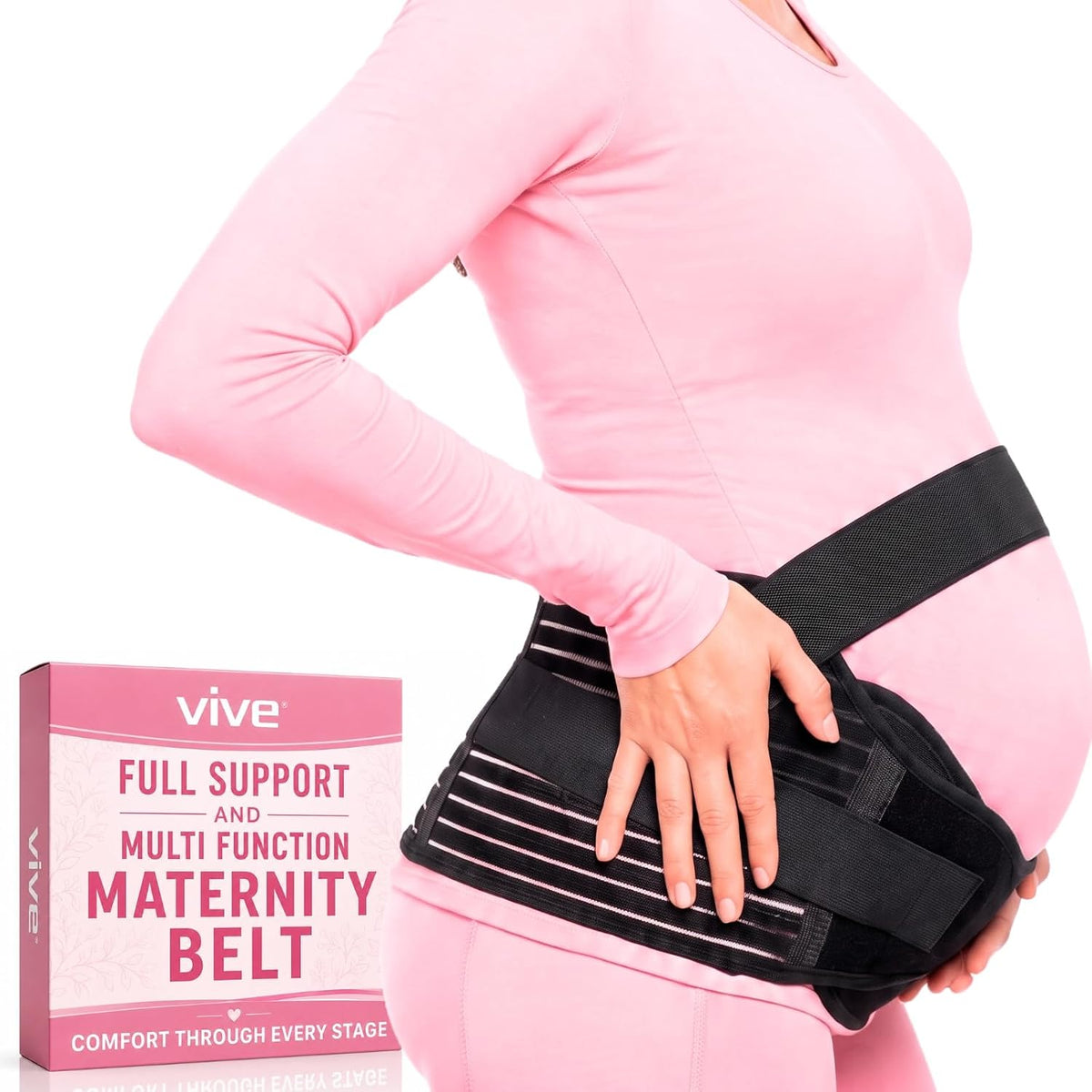 Vive - Banda de apoyo para el vientre de embarazo para mujer, cintu...