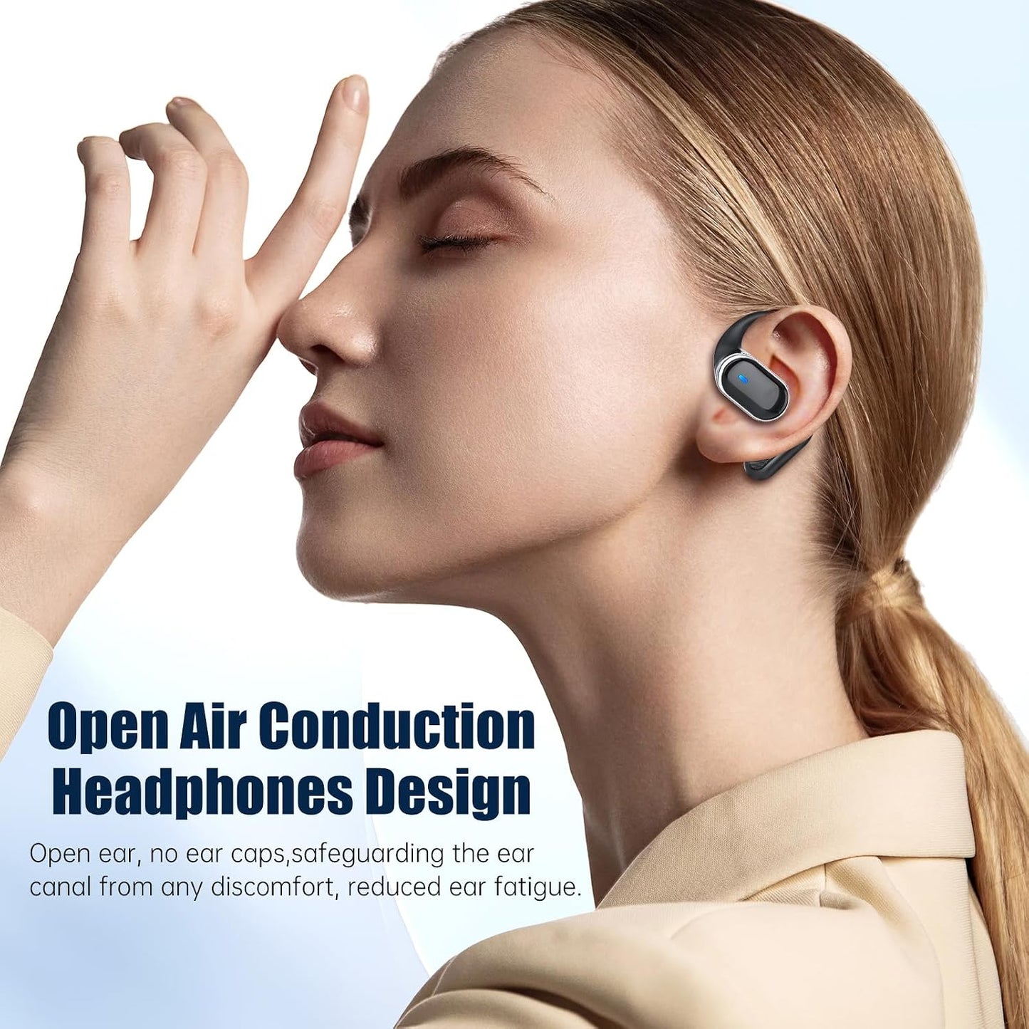 TRAUSI Auriculares inalámbricos Bluetooth 5.4, IPX7 impermeables co...