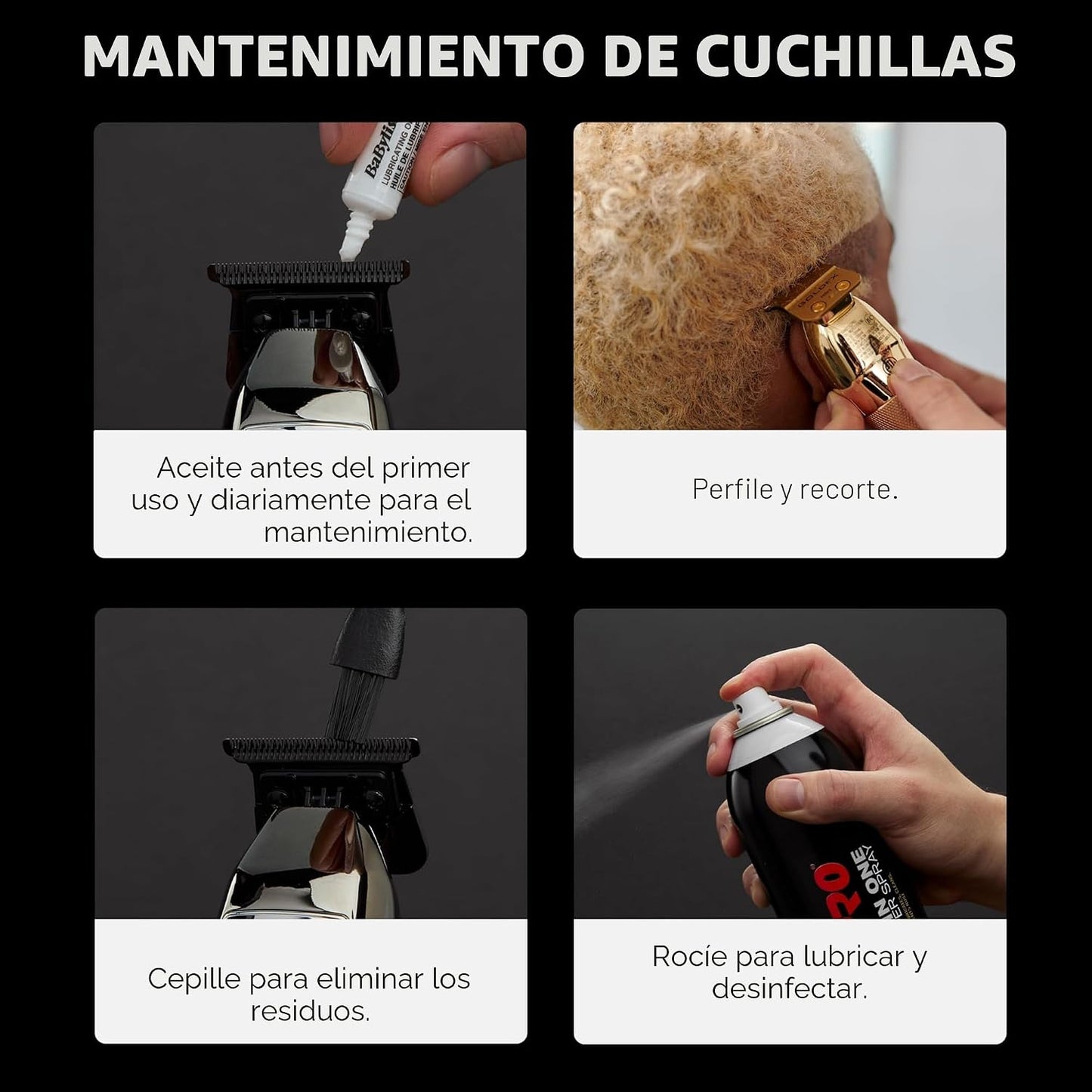 BaBylissPRO FX+ Professional Barber Cord\/Cortapelos inalámbricos \...