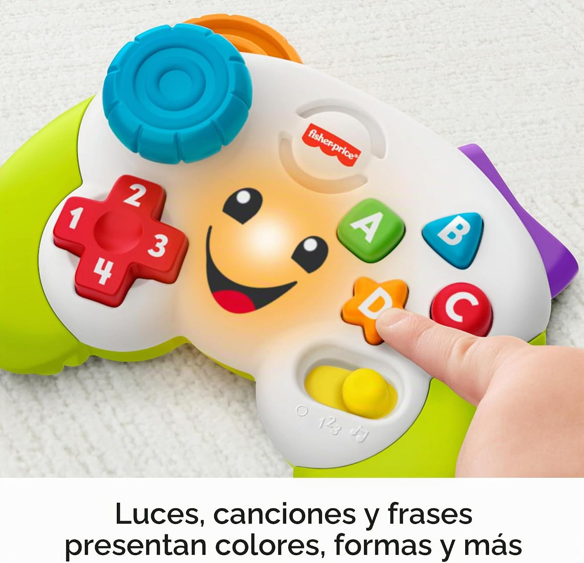Fisher-Price Game &amp; Learn Controller - Juguete para bebé, multi...