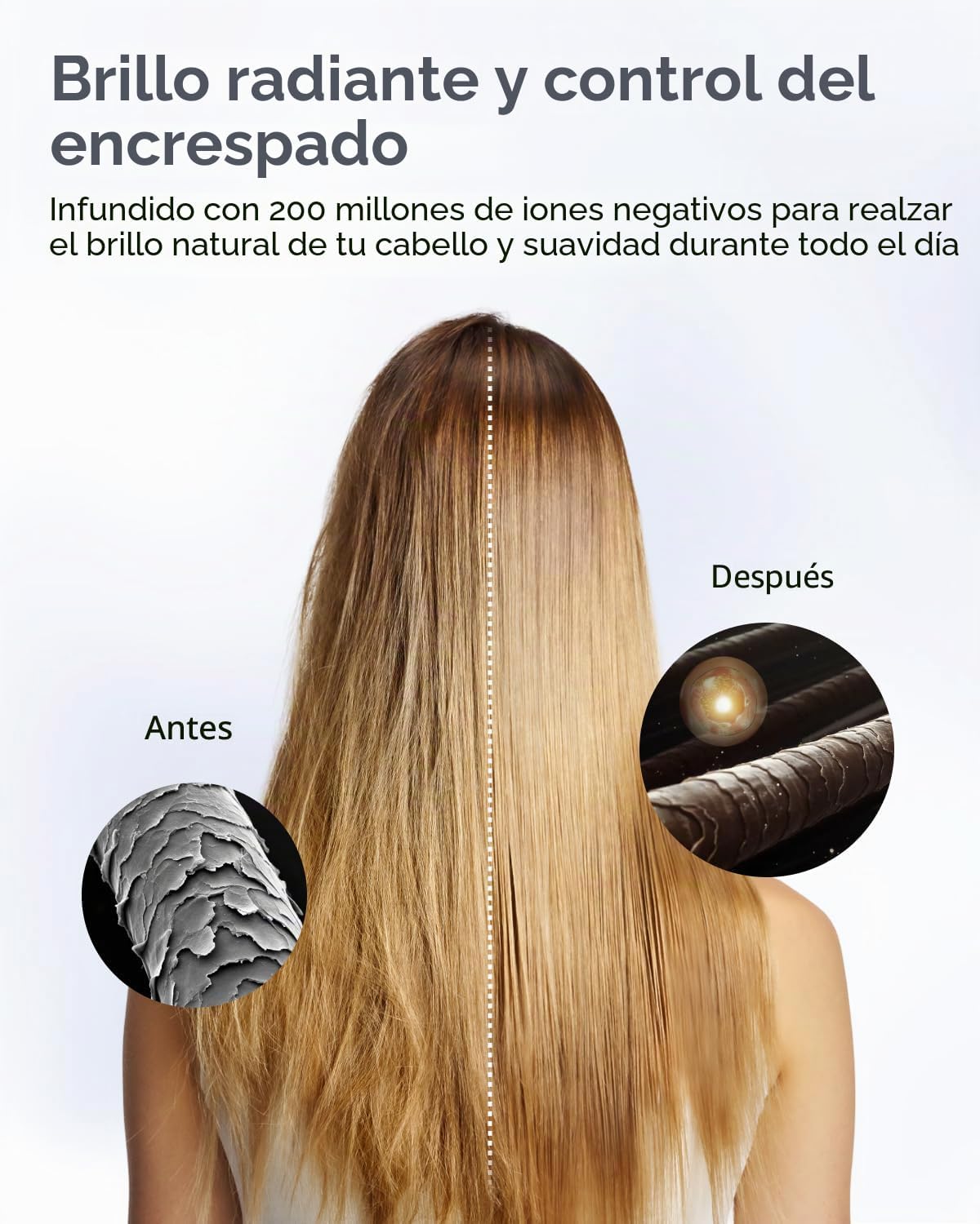 Secador de pelo Laifen Swift, secador iónico de alta velocidad 200M...