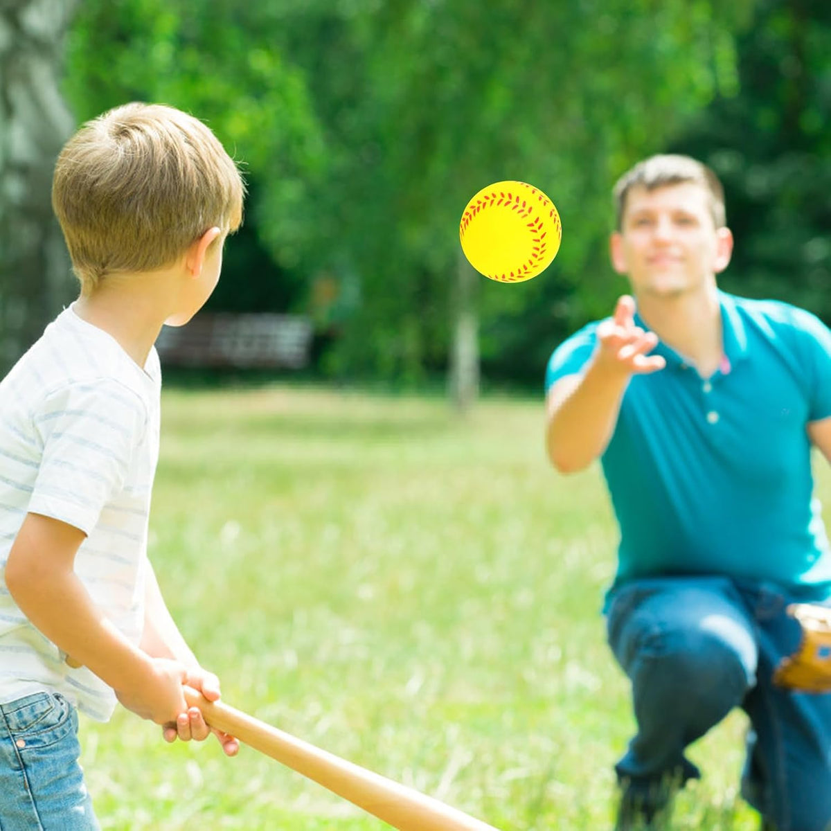20 mini bolas de softbol antiestrés, bolas deportivas de espuma de...