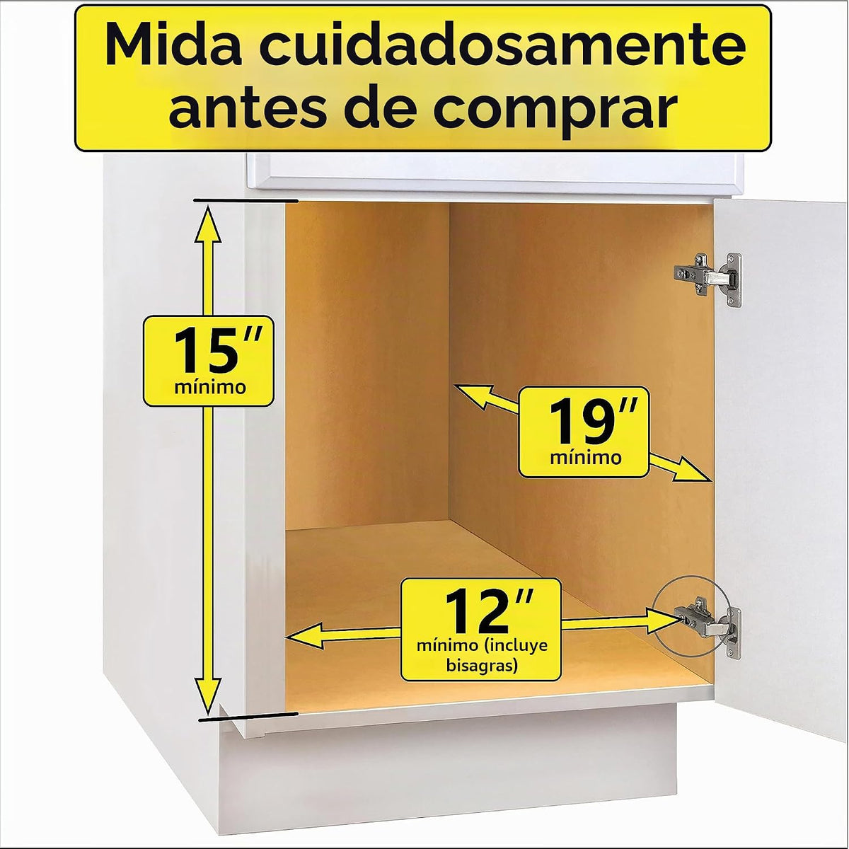 LYNK PROFESSIONAL® Organizador de gabinete de cocina extraíble deba...