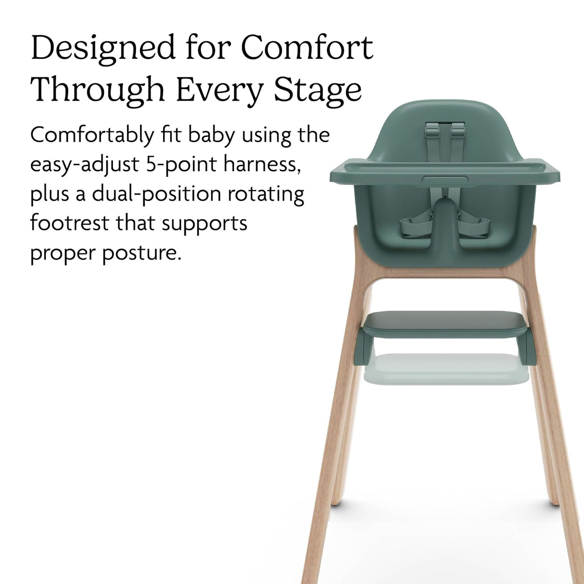 UPPAbaby Silla alta Ciro V2 para bebé - Ajustable, fácil de limpiar...