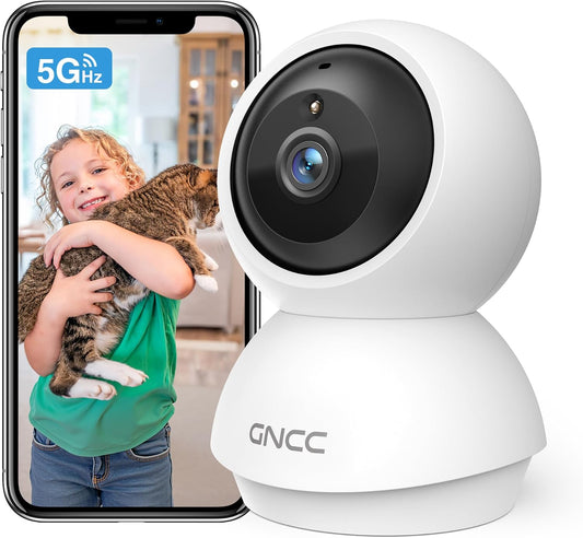 GNCC Cámaras WiFi 2K para seguridad del hogar, cámara de seguridad...