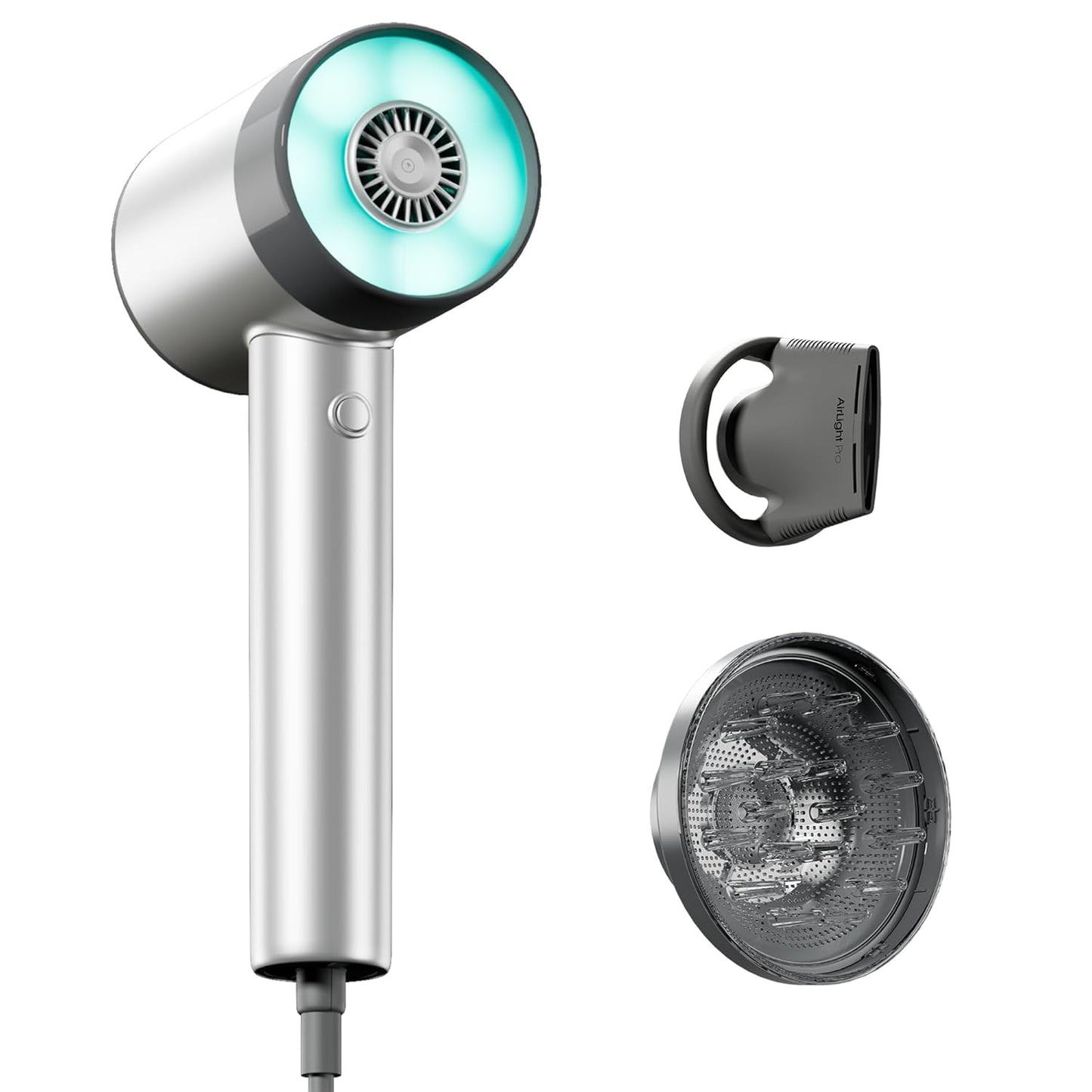 Secador de Pelo AirLight Pro - Aumentado con Luz Infrarroja, Probad...