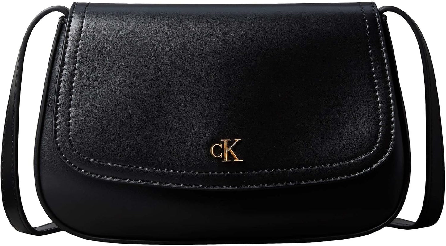 Calvin Klein Mujer Ck Flap Camera Bag Lv04f3421g Crossover, talla ú...