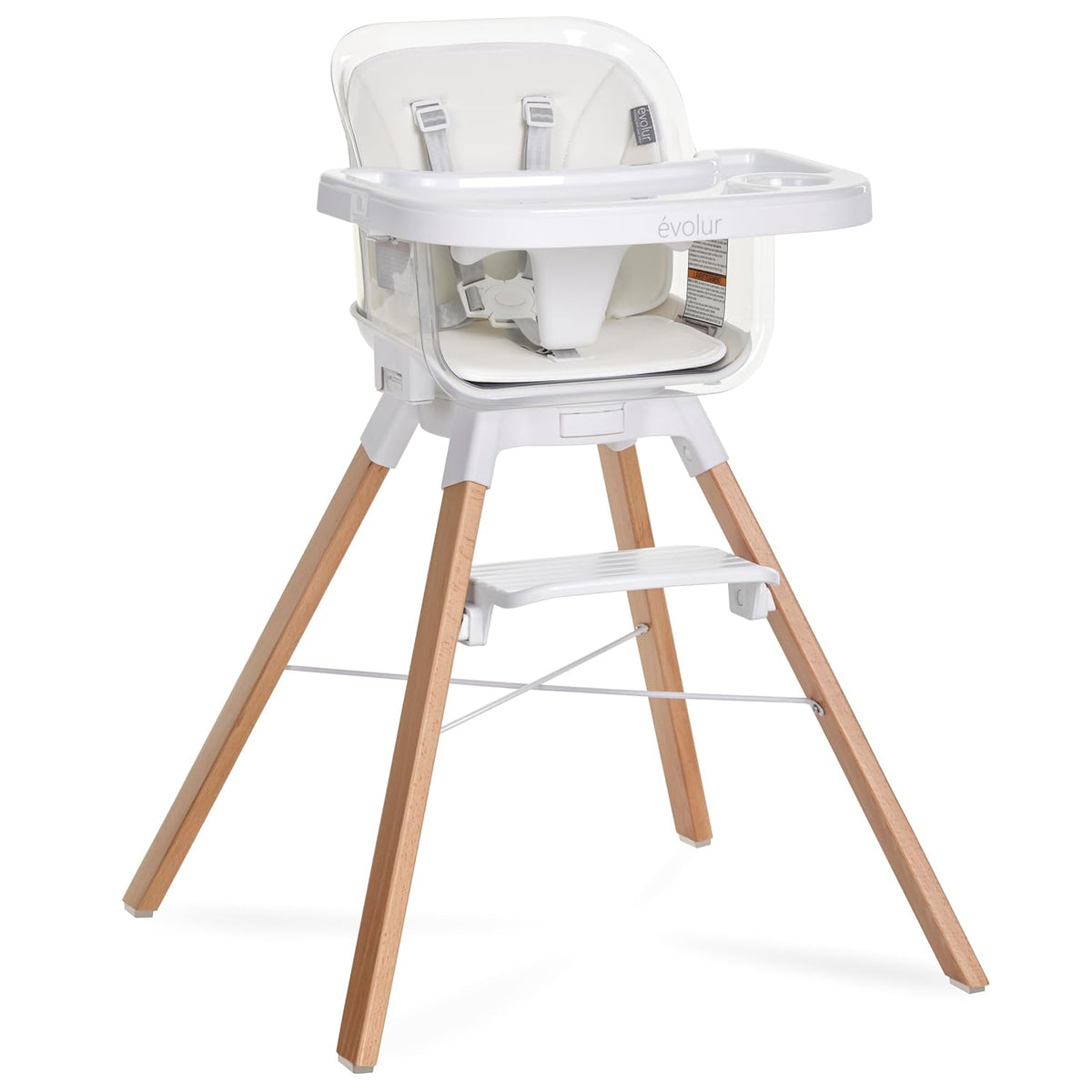 Evolur Silla alta de 360° Bloom, giratoria y convertible, con altur...