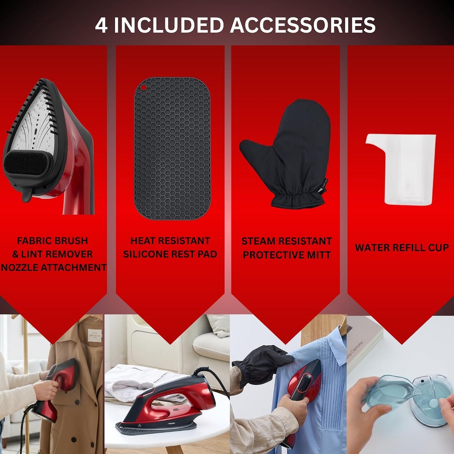 True &amp; Tidy DuoPress XL 2 en 1 vaporizador y plancha para ropa,...
