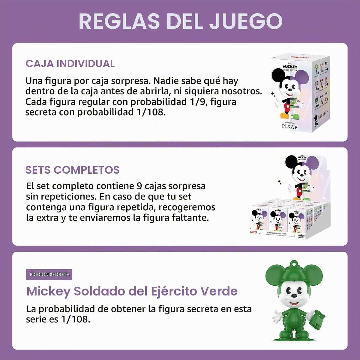 POP MART Disney Mickey Remixed: Serie de Mickey se encuentra con Pi...
