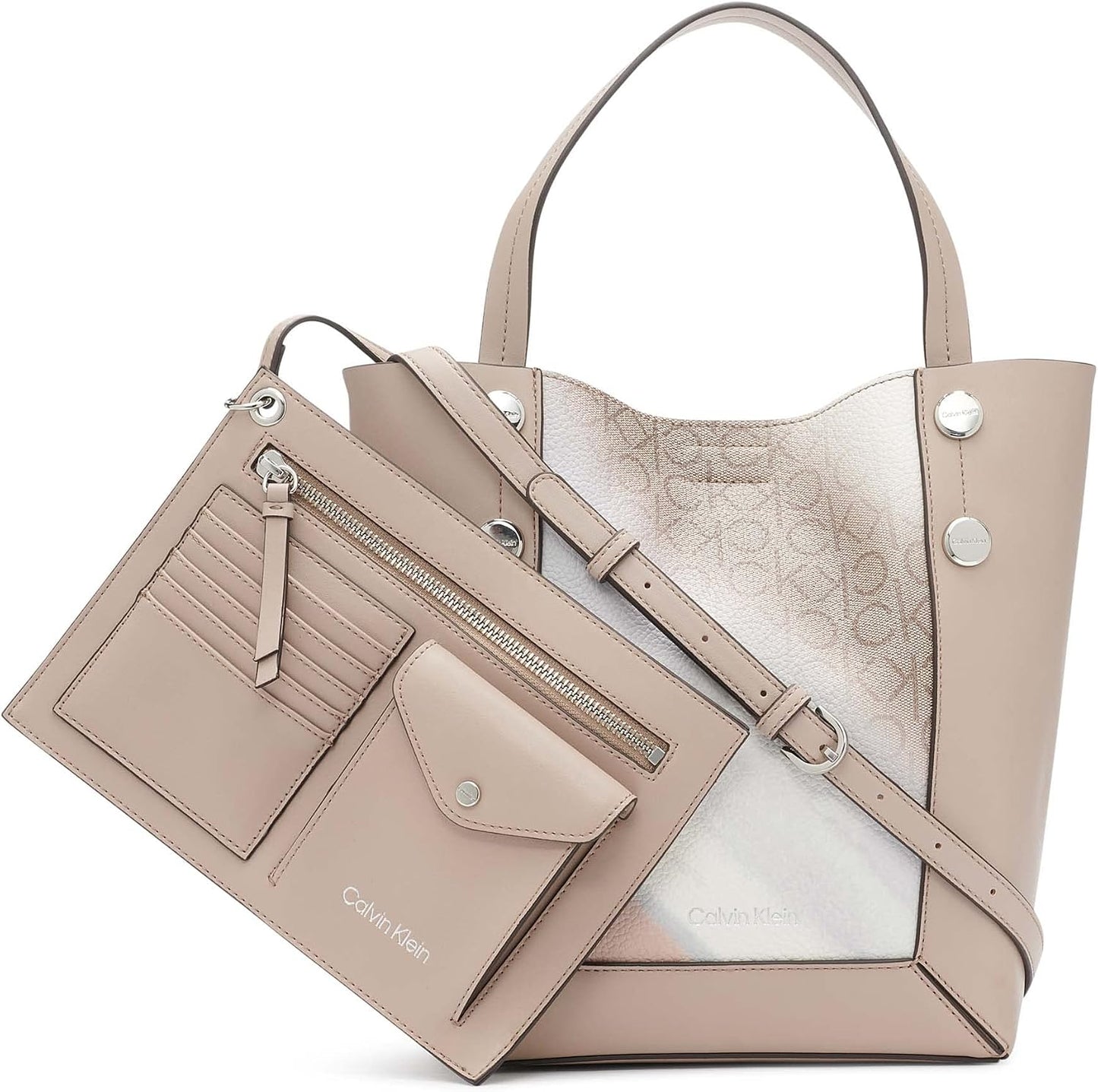 Calvin Klein Mini bolso cruzado Quinn North\/South para mujer