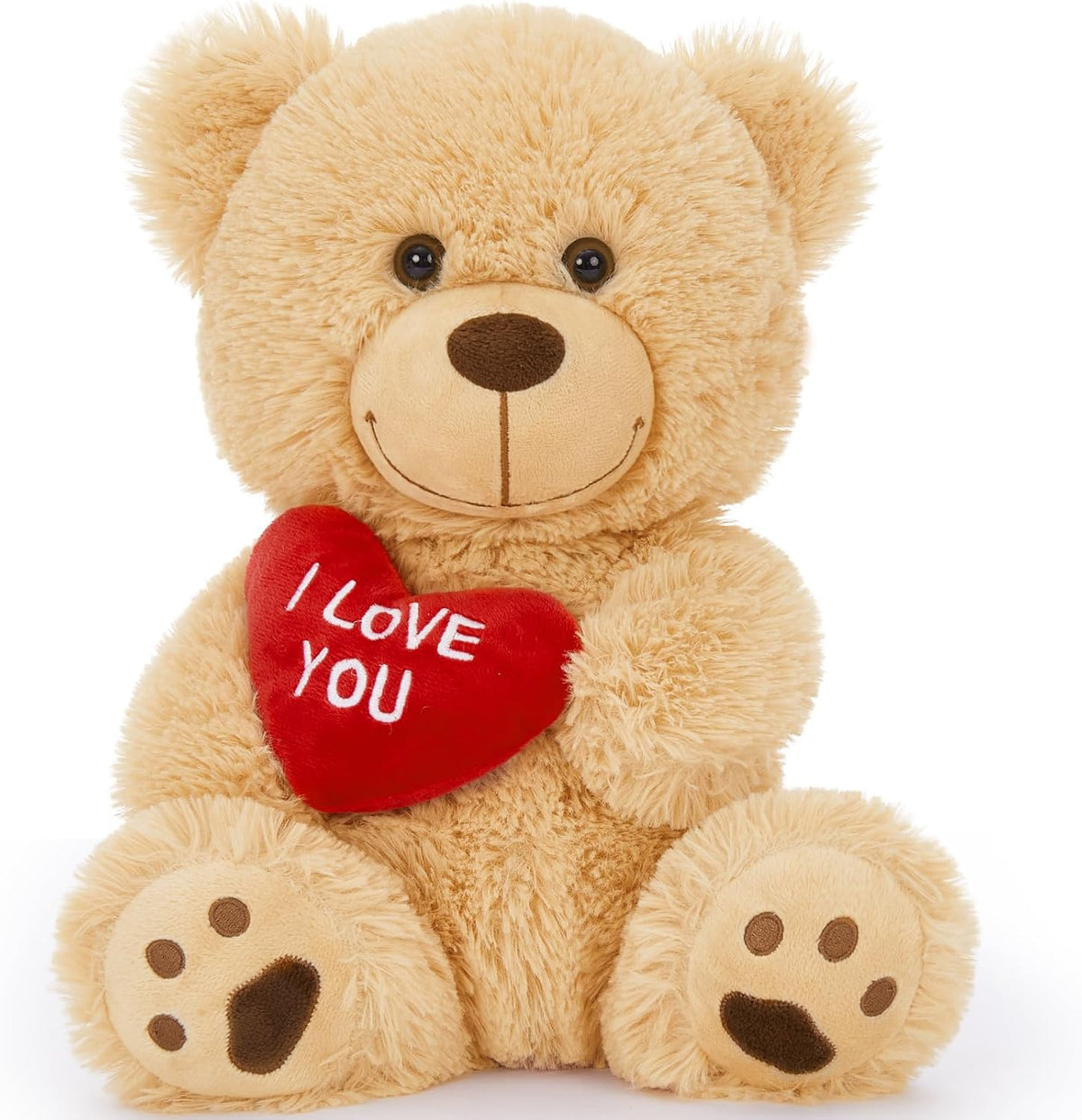 MaoGoLan Osito de Peluche Pequeño con Corazón Rojo, 12" Te Amo...