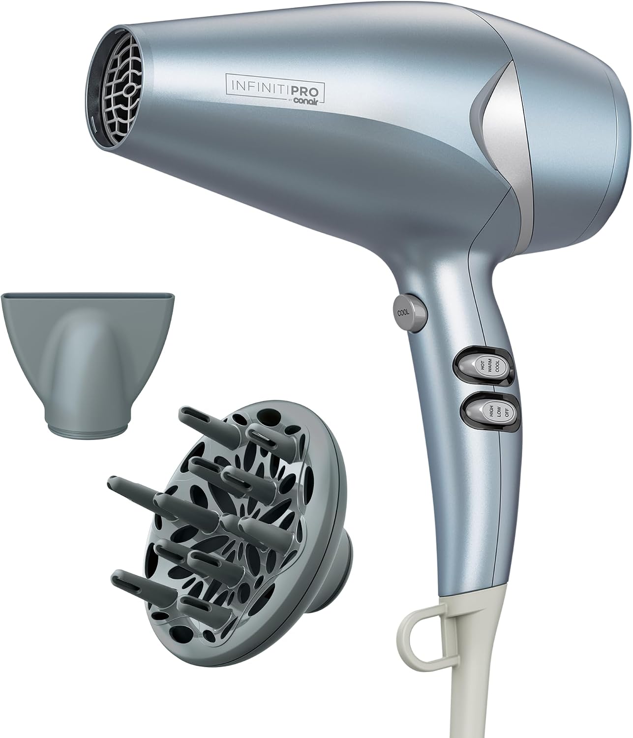 Conair InfinitiPRO - Secador de pelo con difusor y concentrador, 18...