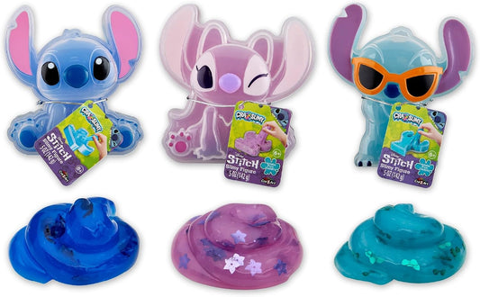 CRA-Z-Art Disney Stitch - Juego de contenedores de slime con forma...