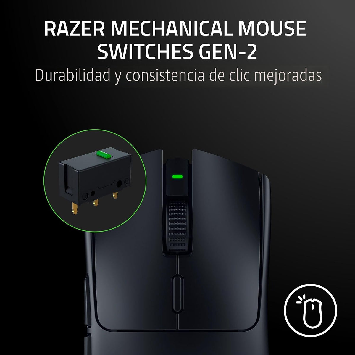 Razer Viper V3 HyperSpeed - Ratón inalámbrico para juegos para PC,...