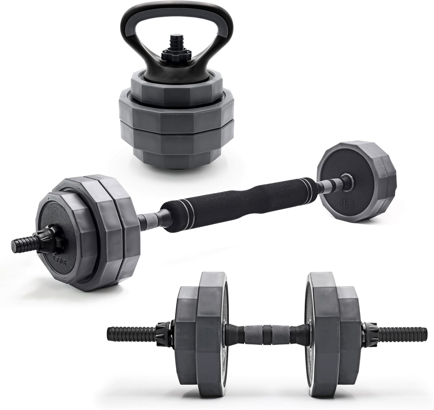 CAP Barbell Juego de Pesas Ajustables Multiusos - Mancuerna Versáti...