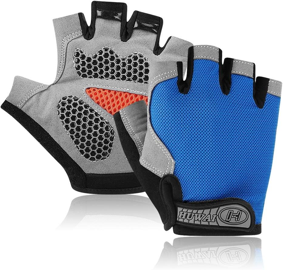 Accmor Guantes de ciclismo para hombres y mujeres, guantes de cicli...