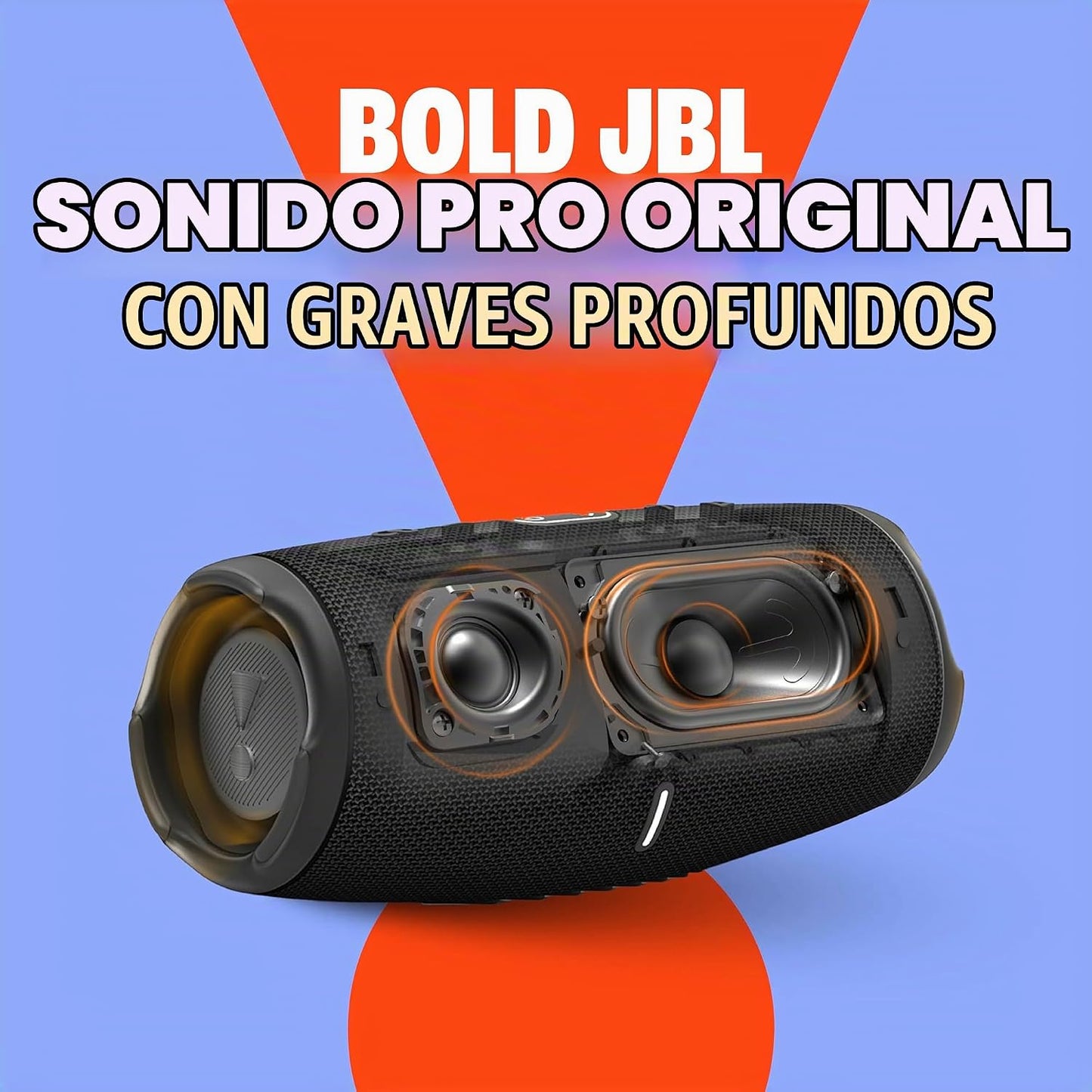 JBL Charge 5 Wi-Fi - Altavoz portátil Wi-Fi - Negro | Bold JBL Orig...